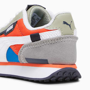 Tenis para bebés Future Rider Play On AC, Racing Blue-Hot Heat, extralarge