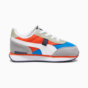 Tenis para bebés Future Rider Play On AC, Racing Blue-Hot Heat, extralarge