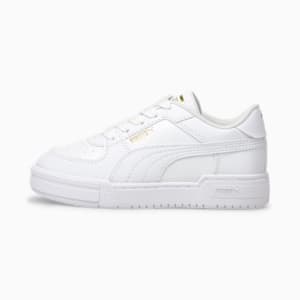 Klassische Slip-On-Sneakers Grün Little Kids' Shoes, Puma White, extralarge