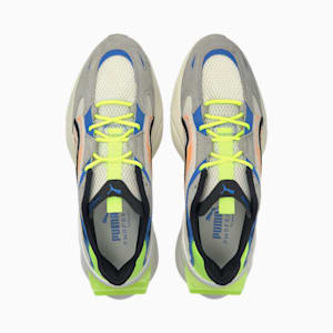 PWRFRAME OP-1 Abstract Sneakers, Nimbus Cloud-Yellow Alert-Puma White, extralarge-IND