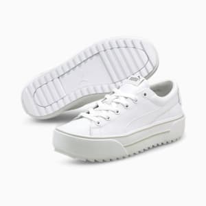 ウィメンズ カイア プラットフォーム L スニーカー, Puma White-Puma White