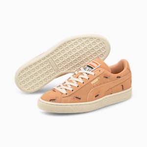 キッズ PUMA X TINYCOTTONS スウェード ジュニア 22-25cm, Dusty Coral-Whisper White