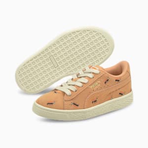 キッズ PUMA X TINYCOTTONS スウェード 17-21.5cm, Dusty Coral-Whisper White