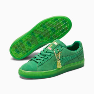 PUMA x HARIBO Suede Sneakers JR, Amazon Green-Amazon Green