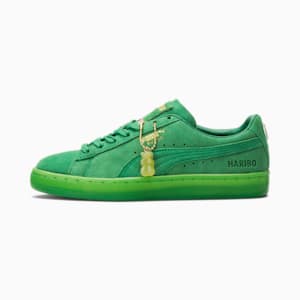 PUMA x HARIBO Suede Sneakers JR, Amazon Green-Amazon Green