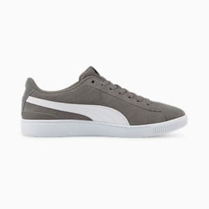 Vikky V3 Women's Sneakers, Steel Gray-Puma White-Puma White-Puma Silver, extralarge