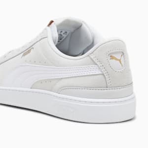 Vikky V3 Women's Sneakers, Feather Gray-PUMA White-PUMA Gold, extralarge