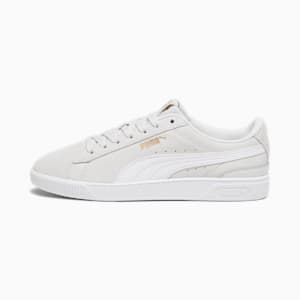 Baskets Vikky V3 Femme, Feather Gray-PUMA White-PUMA Gold, extralarge