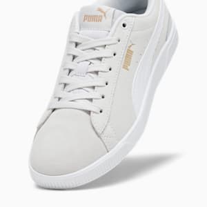 Vikky V3 Women's Sneakers, Feather Gray-PUMA White-PUMA Gold, extralarge