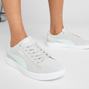 Tenis para mujer Vikky V3, Cool Light Gray-Peaceful Blue-PUMA White, extralarge
