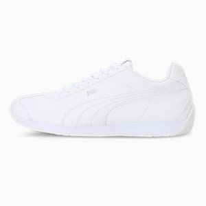 Turin 3 Unisex Sneakers, Puma White-Puma White