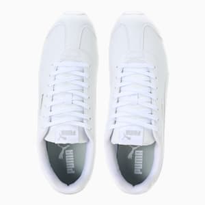 Turin 3 Unisex Sneakers, Puma White-Puma White