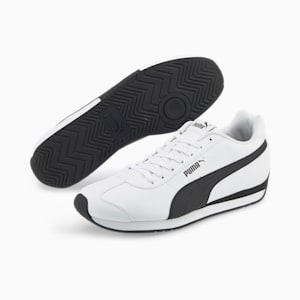 Turin III Men's Sneakers, Puma White-Puma Black, extralarge