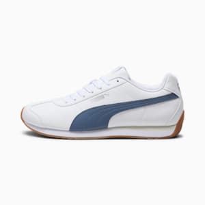 Turin 3 Unisex Sneakers, PUMA White-Inky Blue-Gum, extralarge-IND