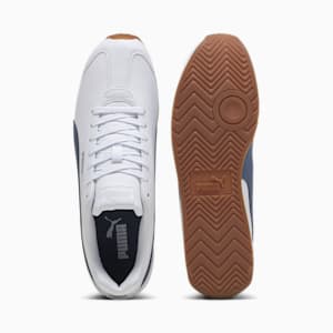 Turin 3 Unisex Sneakers, PUMA White-Inky Blue-Gum, extralarge-IND