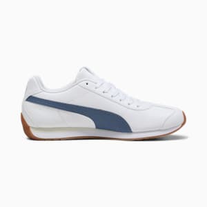 Turin 3 Unisex Sneakers, PUMA White-Inky Blue-Gum, extralarge-IND