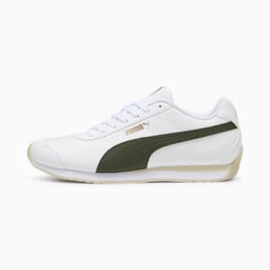 ユニセックス チューリン 3 スニーカー, PUMA White-Dark Olive-Putty-PUMA Gold, extralarge-JPN