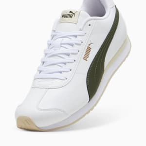 ユニセックス チューリン 3 スニーカー, PUMA White-Dark Olive-Putty-PUMA Gold, extralarge-JPN