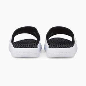 Softride Slide Massage Men's Shoes, Puma White-Puma Black