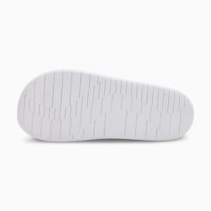 SOFTRIDE Massage Men's Slides, Blazing Blue-Puma White, extralarge-IND