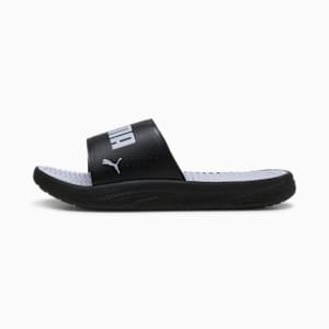 メンズ ソフトライド スライド マッサージ サンダル, PUMA Black-Cool Weather, extralarge-JPN