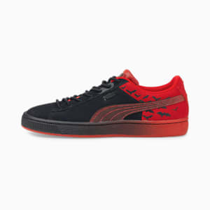 PUMA x BATMAN Suede Classic Youth Sneakers, Puma Black, extralarge-IND