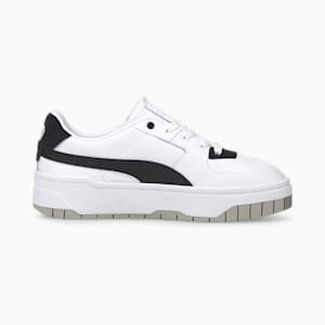 Tenis para mujer Cali Dream, Puma White-Puma Black-Gray Violet, extralarge