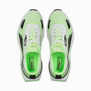 Kosmo Rider Women's Sneakers, Puma White-Fizzy Lime, extralarge-IND