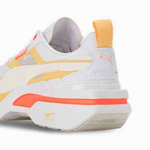 Kosmo Rider Women's Sneakers, Puma White-Neon Sun, extralarge-IND