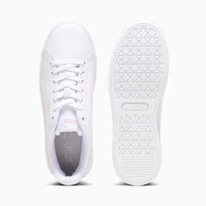 Vikky V3 Leather Women's Sneakers, PUMA White-Galaxy Pink, extralarge-IND