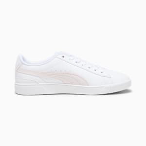 Vikky V3 Leather Women's Sneakers, PUMA White-Galaxy Pink, extralarge-IND