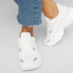 ウィメンズ オーキッド スニーカー, PUMA White-Feather Gray, extralarge-JPN