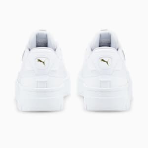 Zapatos deportivos de cuero Cali Dream para muje, Puma White