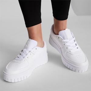 Cali Dream Leather Women's Sneakers, Puma White, extralarge