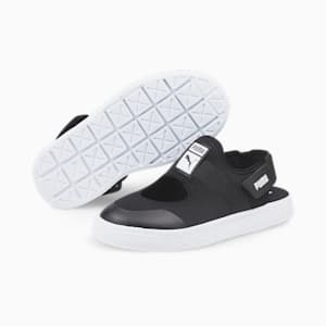 キッズ ライトフレックス サマー サンダル 17-21cm, Puma Black-Puma White, extralarge-JPN