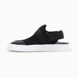 Light Flex Summer Kids' Sandals, Puma Black-Puma White, extralarge-IND