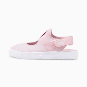 キッズ ライトフレックス サマー サンダル 17-21cm, Chalk Pink-Puma White