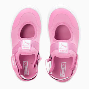 Light Flex Summer Kids' Sandals, Mauve Pop-Puma White, extralarge-IND