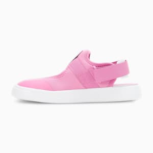 Light Flex Summer Kids' Sandals, Mauve Pop-Puma White, extralarge-IND