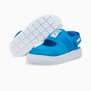 ベビー ライトフレックス サマー サンダル 13-16cm, Ocean Dive-Puma White