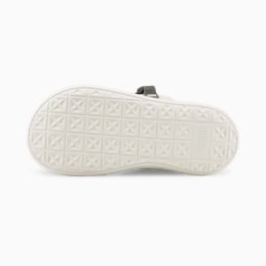 Sandalias para mujer Suede Mayu, Marshmallow-Dark Shadow-Ivory Glow, extralarge