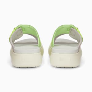 Sandalias para mujer Suede Mayu, Fast Yellow-Marble-Warm White, extralarge