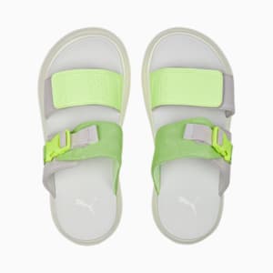 ウィメンズ スウェード マユ サンダル, Fast Yellow-Marble-Warm White, extralarge-JPN
