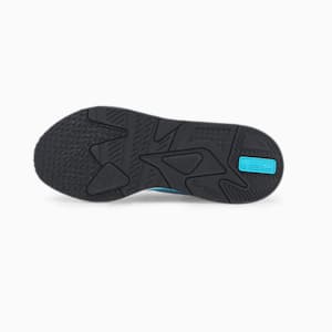RS-X SPLIT Unisex Sneakers, Puma White-Puma Black-Blue Atoll