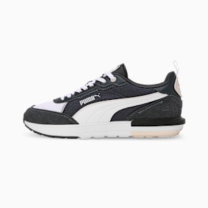R22 Men's Sneakers, Club Navy-PUMA White-Strong Gray-PUMA Black-Alpine Snow, extralarge-IND