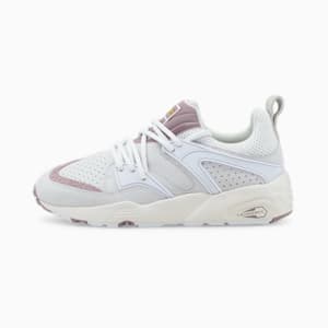 ユニセックス ブレイズ オブ グローリー プレミアム スニーカー, Puma White-Whisper White-Quail