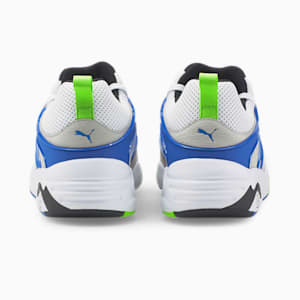 ユニセックス ブレイズ オブ グローリー リバース クラシック スニーカー, Puma White-Puma Black-Snorkel Blue