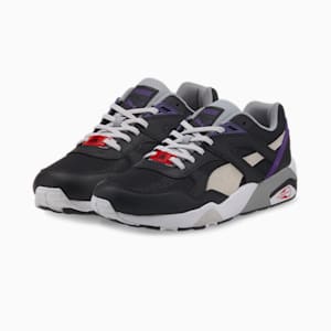 ユニセックス R698 リバース クラシックス スニーカー, Puma Black-Nimbus Cloud
