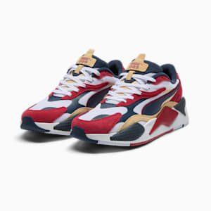 RS-X³ NYC FLAGSHIP Men's Sneakers, PUMA White-Club Navy-Club Red, extralarge
