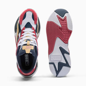 Tenis RS-X³ NYC FLAGSHIP para hombre, PUMA White-Club Navy-Club Red, extralarge